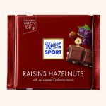 شکلات فندق و کشمش ریتراسپرت 100 گرمی Ritter Sport