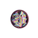 پاستیل نواری شکری رنگین کمان 3 سانتی