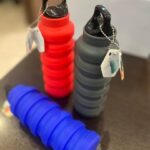 قمقمه مدل سیلیکونی تاشو گنجایش 600 میلی لیتر