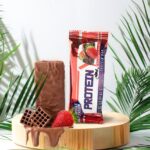 پروتئین‌ بار ماسل استیشن Muscle Station طعم توت فرنگی