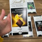 شکلات تلخLINDT مدل اکسلنس با طعم لیمو و زنجبیل