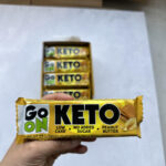 پروتئین بار کتو go on کره بادام زمینی