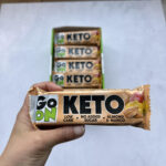 پروتئین بار کتو go on بادام و انبه