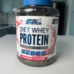 پروتئین دايت وی Applied Nutrition-طعم ميلک شيک توت فرنگي