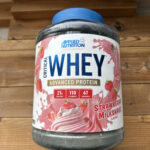 پروتئین وی Applied Nutrition Critical-طعم ميلک شيک توت فرنگی