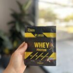 ساشه پودر پروتئین whey بادی بیلدر Body builder طعم شکلات نارگیل