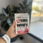 ساشه وی whey فیت اسپو fit spo بستنی توت فرنگی
