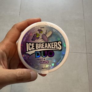 قرص خوشبوکننده دهان با طعم انگور و خنک کننده ice breakers