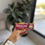 پروتئین بار بدون شکر QWIKLER طعم marzipan شیرینی بادامی