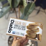 بیسکوئیت کرمدار وانیلی با لایه شکلاتی بدون قند DIABLO