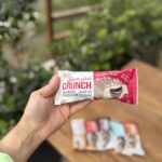 پروتئین بار crunch طعم چیزکیک رزبری