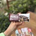 پروتئین بار crunch بدون شکر افزوده طعم شکلات فندق