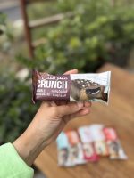 پروتئین بار crunch طعم دبل شکلاتی
