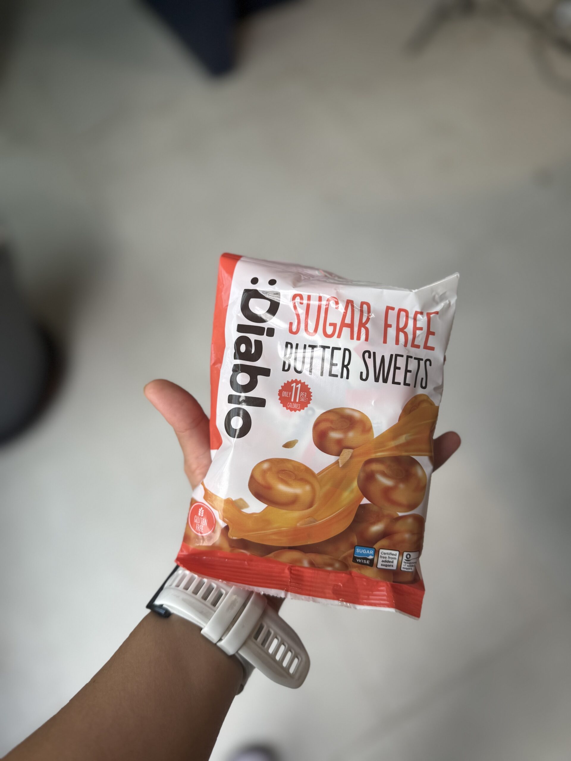 IMG_5063 آبنبات بدون قند و گلوتن فری طعم sweet butter DIABLO - Image 1