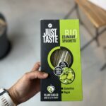 اسپاگتی پروتئینی گلوتن فری وگان Edamame ادامامه لوبیا سبز سویا