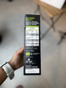 اسپاگتی پروتئینی گلوتن فری وگان Edamame ادامامه لوبیا سبز سویا - Image 2