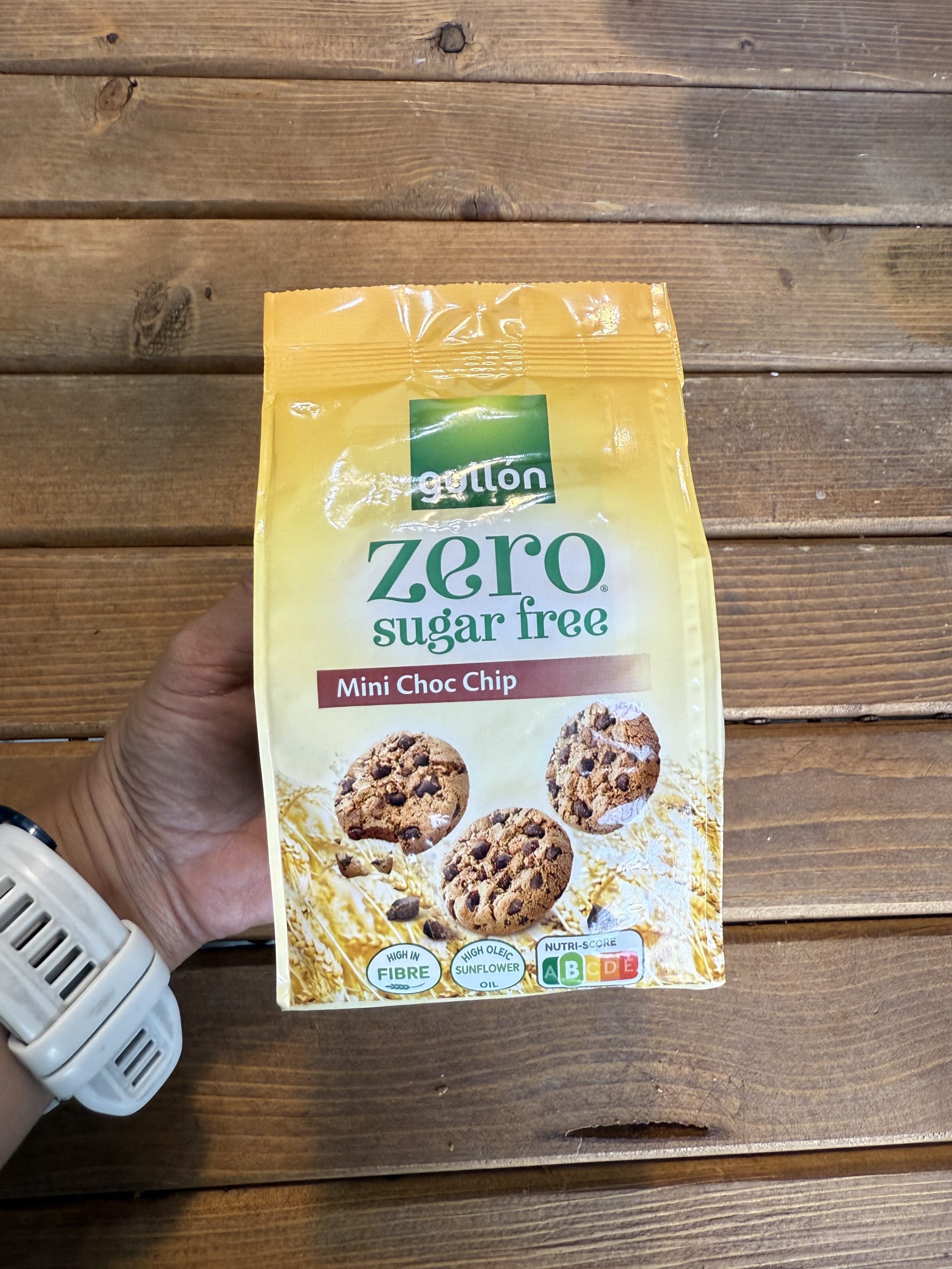 IMG_5563 کوکی مینی شکلات چیپسی بدون شکر mini chip choco gullon - Image 1