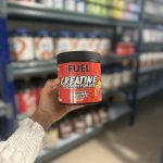 کراتین مونوهیدرات اپلاید Body Fuel توت فرنگی و رز بری