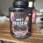 پروتئین whey اپلاید FUEL BODY طعم دبل چاکلت