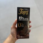 شکلات تلخ 85% tops بدون شکر افزوده