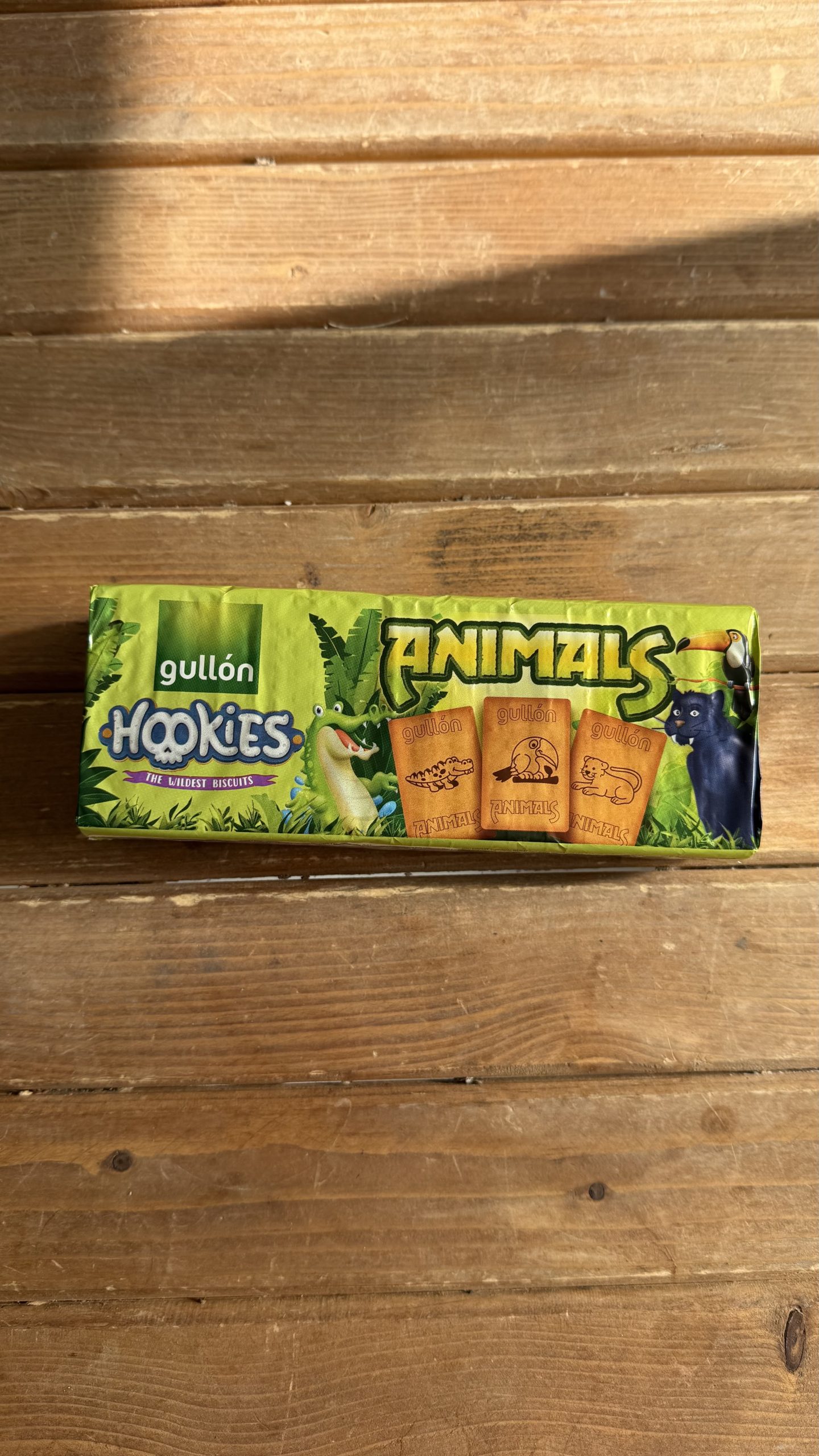 IMG_4386 (1) بیسکوئیت 200 گرمی Hookies مدل Animals گولون - Image 1