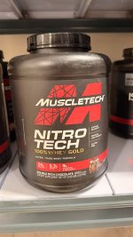 پروتئین نیتروتک وی گلد ماسل تک MuscleTech Nitro-Tech 100% Whey Gold