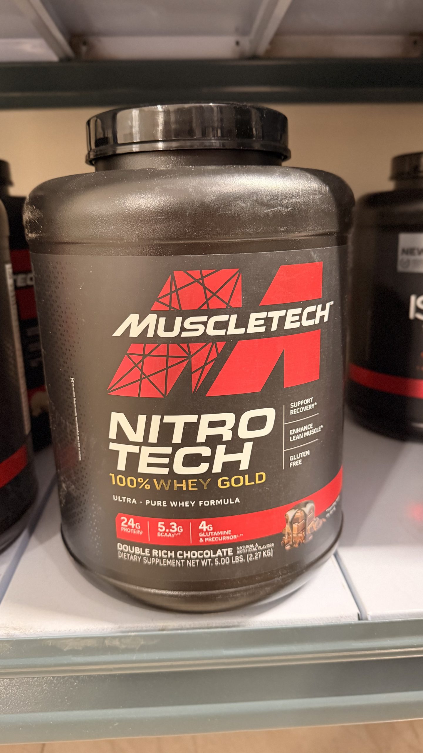 IMG_6394 پروتئین نیتروتک وی گلد ماسل تک MuscleTech Nitro-Tech 100% Whey Gold - تصویر 1