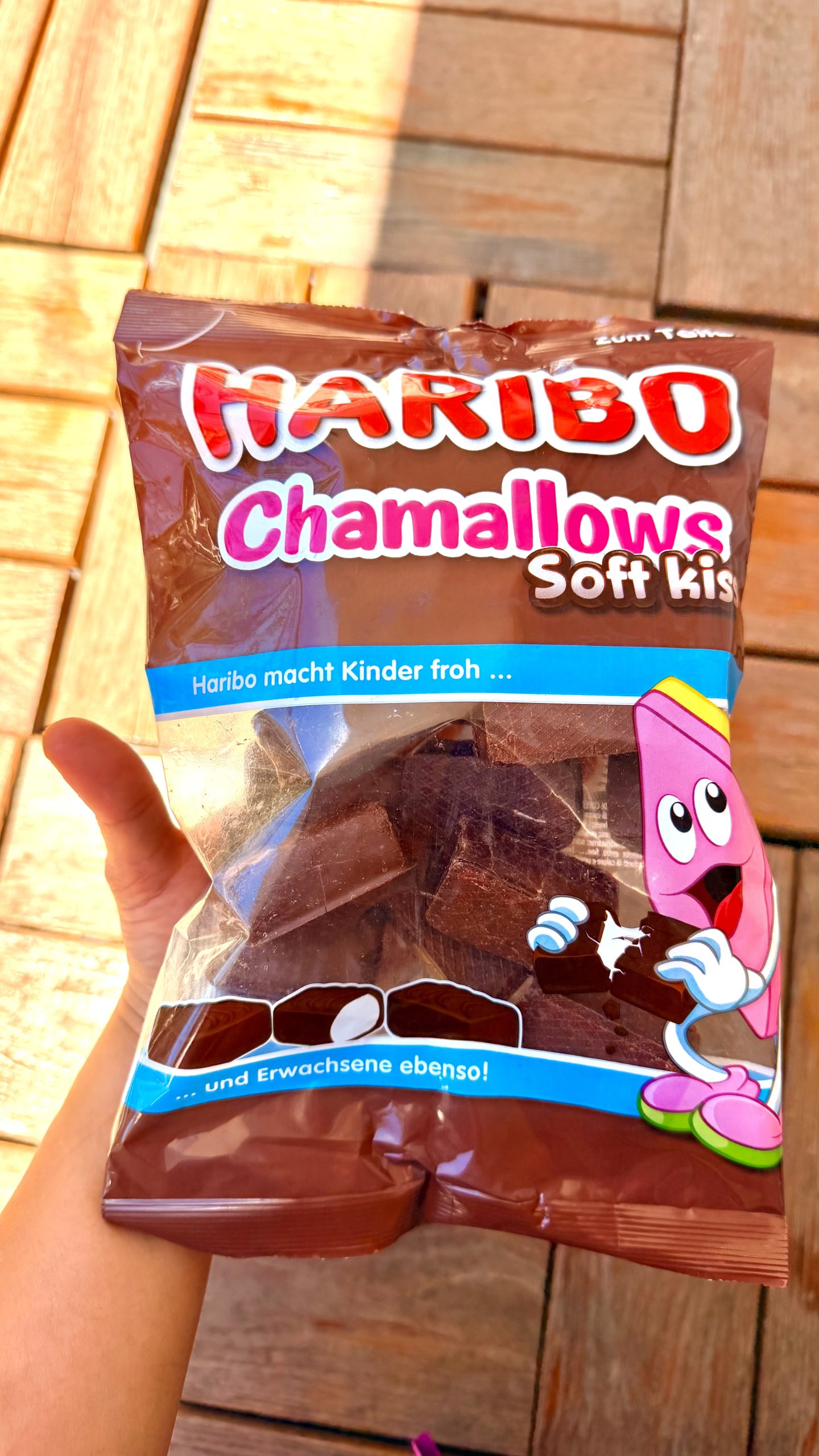 IMG_7218 مارشمالو شکلاتی HARIBO SOFT KISS - تصویر 1