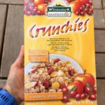 موسلی کرانچی با کرن بری و سیب Crunchy Muesli with cranberries and apple