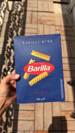 پاستا فوسیلی باریلا کلاسیک مدل Fusilli N°98 وزن 500 گرم