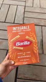 پاستا فوسیلی باریلا سبوس دار Barilla Integrale Fusili وزن 500 گرم