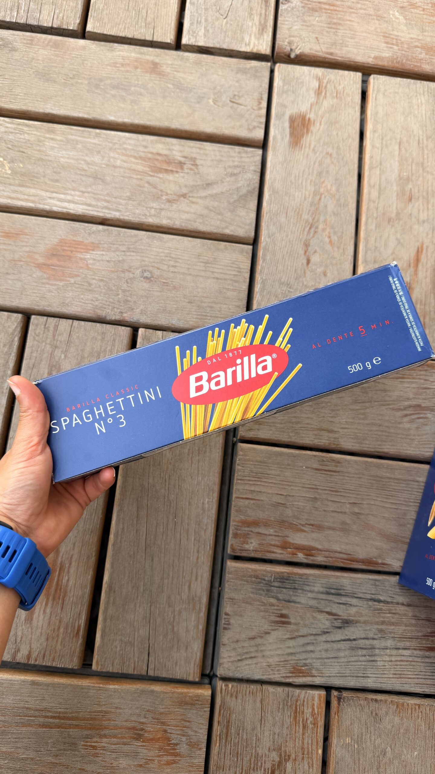 IMG_3177 اسپاگتی نازک باریلا Barilla کلاسیک مدل SPAGHETTINI N°3 وزن 500 گرم - تصویر 1