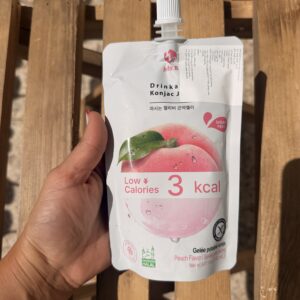 ژله نوشیدنی کنجاک کره ای KONJAK JELLY طعم هلو