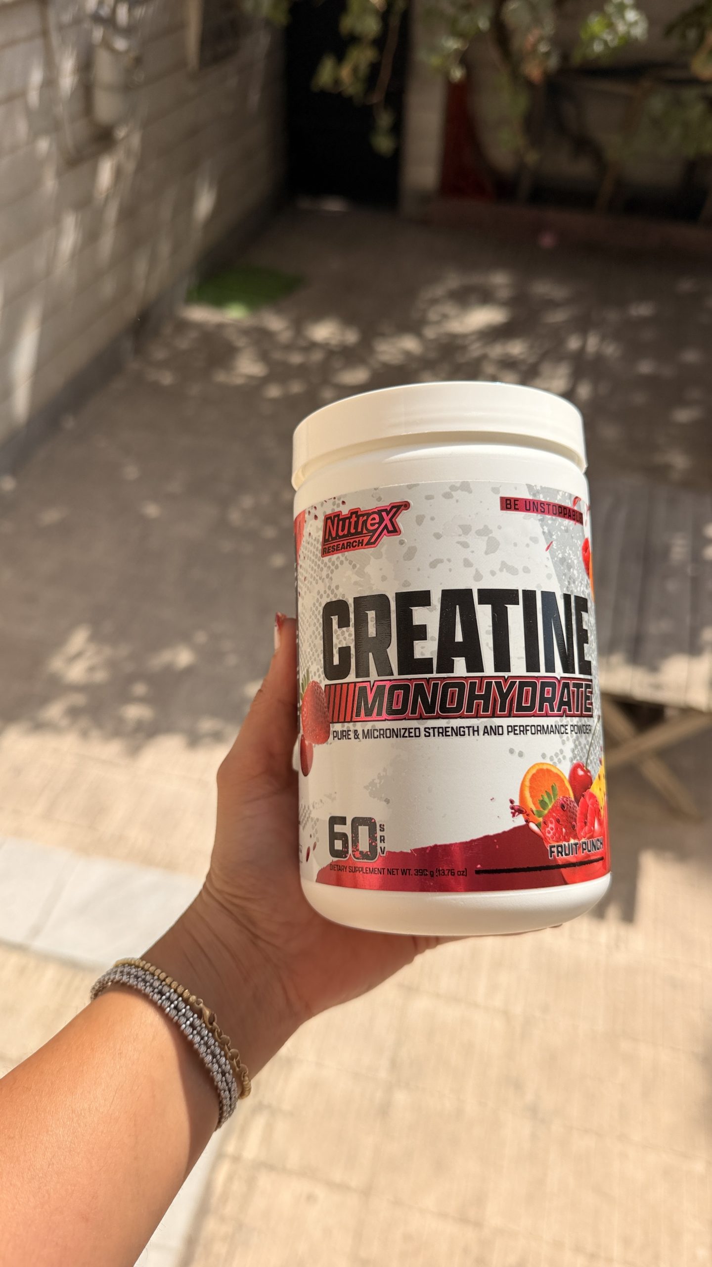 IMG_7982 کراتین مونوهیدرات NUTREX RESEARCH طعم میوه های مخلوط 390 گرم - تصویر 1