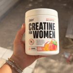 کراتین مونوهیدرات مخصوص خانم ها NUTREX  طعم هلو انبه 323 گرم حاوی کلاژن