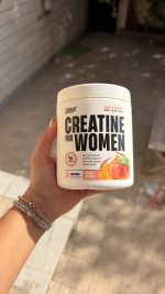 کراتین مونوهیدرات مخصوص خانم ها NUTREX  طعم هلو انبه 323 گرم حاوی کلاژن
