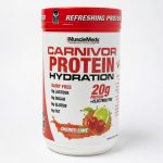 پروتئین کارنی‌ وور هیدریشن MuscleMeds بدون لاکتوز گیلاس لیمو ۵۰۰ گرم