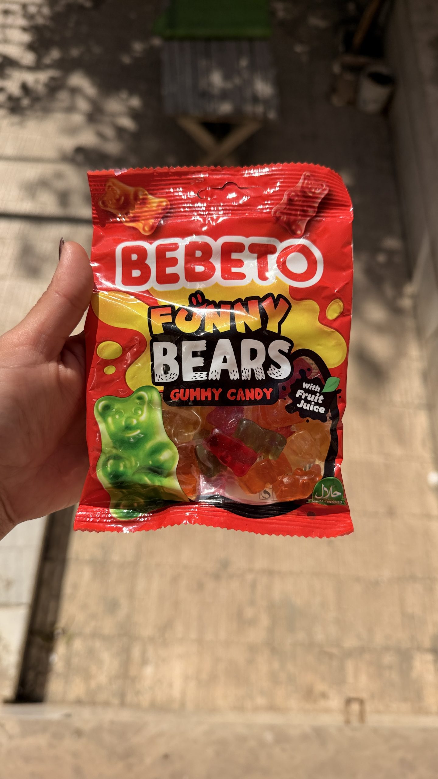 IMG_8451 پاستیل BEBETO مدل خرسی 80 گرم - تصویر 1