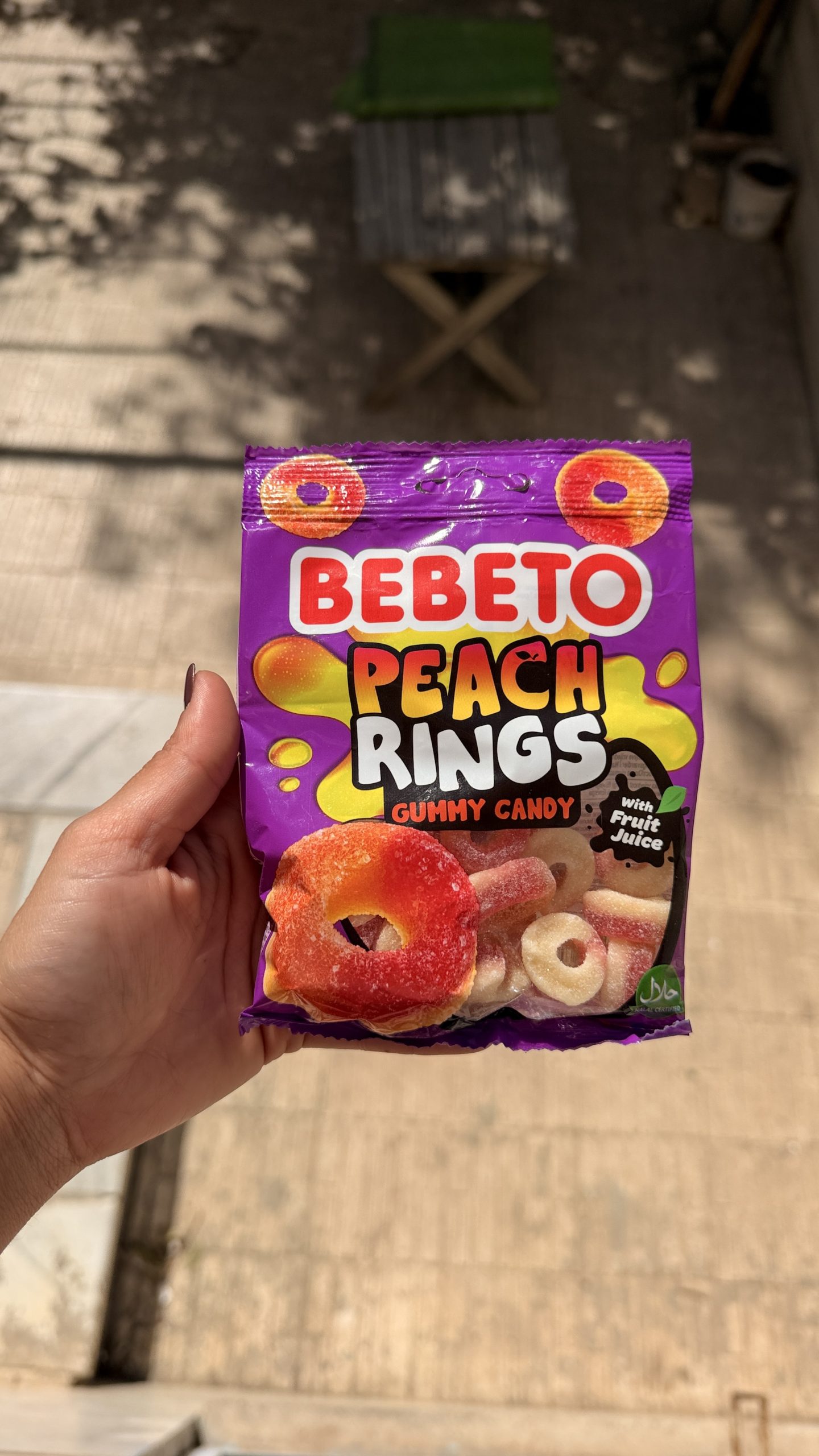 IMG_8453 پاستیل شکری BEBETO هلو 80 گرم - تصویر 1