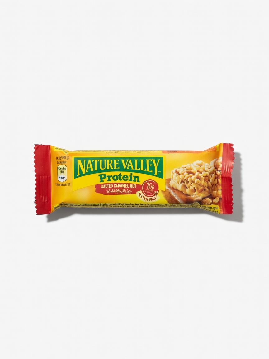 IMG_9009 پروتئین بار گلوتن فری کارامل نمکی NATURE VALLEY - تصویر 1
